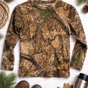 Realtree Camo Long Sleeve Shirt Kids Size S 6–7